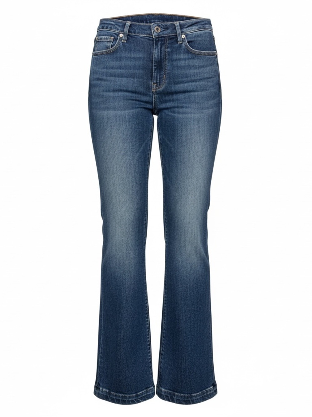 7 For All Mankind Women’s Bootcut/Flare Jeans – Size 28 – Dark Wash – Made in US
